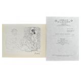 Pablo Picasso "Suite Vollard" Lithograph COA