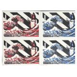 2pc Death NYC "Fuck The Waves" Sealed Artist Proof