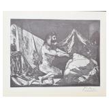 Pablo Picasso "Faun Unveiling a Sleeping Girl"