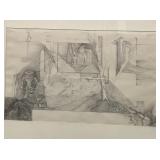 Louise Grassie "Isis Series No 6" Graphite