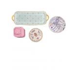 4pc Antq Limoges Porcelain & Bing & Grondahl