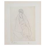 Pablo Picasso "Portrait de Olga" Lithograph COA
