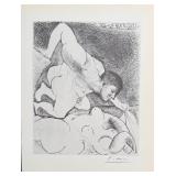 Pablo Picasso "Man Unveiling a Woman" Litho COA