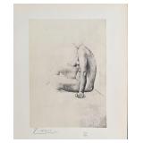 Pablo Picasso Original Lithograph Unknown Title