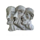 Alice Lumer (American 1920-2012) 3 Males