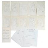 10pc Pablo Picasso "The Metamorphoses of Ovid"