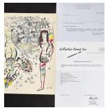 Marc Chagall "Le Jeu des Acrobates" Orig Litho