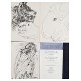 3pc Pablo Picasso Original Lithographs "Un Aigle