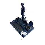 Ferdinand Lugerth (Austrian 1885-1915) Bronze Ink