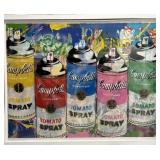 Mr. Brainwash Mixed Media on Paper ORIGINAL COA