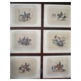 6pc Josef Anton Strassgschwandtner (1826-1881)