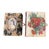 2pc 19C Victorian Celluloid Photo Albums