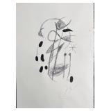 Joan Miro HC Lithograph "Litografia Original IV"