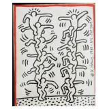 Keith Haring "Untitled" (Human Ladder) 1987