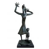 Alice Lumer (American 1920-2012) Mother & Child