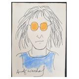 Andy Warhol "John Lennon" Reproduction