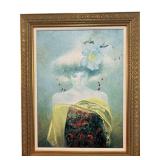 Felix Mas Replica Canvas Hand Embellished