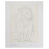 Pablo Picasso "Grace and Movement" Litho COA