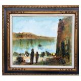 Raoul Raymond (1948) Original Palette Knife Signed