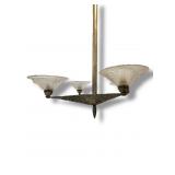 Antique Schneider France Chandelier Art Deco