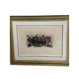 Joan Miro "Ma de Proverbis" # H.C., 1970