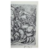 Pablo Picasso "Coupling I" Lithograph COA