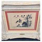 Pablo Picasso "Jue de la Cape (III)" Lithograph