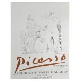 Pablo Picasso Etchings from the 347 Series Linocut