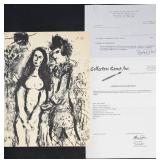 Marc Chagall "Le Clown Amoureux" Orig Lithograph