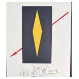 Wilfredo Lam "D.L.M." Original Color Lithograph