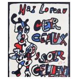 Jean Dubuffet "Cerceaux Sorcellent - Hoop Witch"