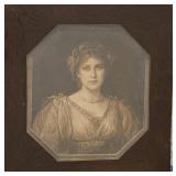 19/20C Romantic Portrait of a Woman