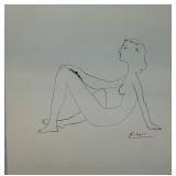 Pablo Picasso "Toreros" Lithographic Plate