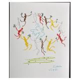 Pablo Picasso "LaRonde" 1961 Lithograph