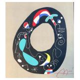 Joan Miro Litho "Jacques Prevert" Portfolio