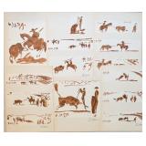 6pc Pablo Picasso "Toros y Toreros" Lithographs