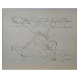 Pablo Picasso "Suite Vollard" Plate Hatje Edition