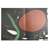 Joan Miro Original Color Lithograph COA