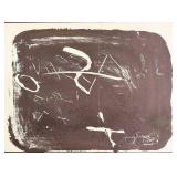 Antoni Tapies Derriere le Miroir Original Litho