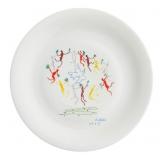 Vntg Picasso Limoges Plate Dancing Figures in