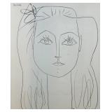 Pablo Picasso "Toreros" Lithographic Plate