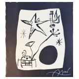 Joan Miro Litho "Jacques Prevert" Portfolio