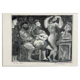 Pablo Picasso "Au Cabaret" Lithographs Signed