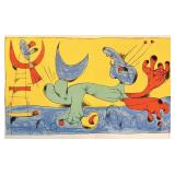 Joan Miro Litho "Jacques Prevert" Portfolio