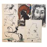 5pc Pablo Picasso "Toros y Toreros" Lithographs