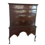 18th Century English Queen Anne Highboy Diminutive
