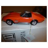 1969 Chevy Corvette Franklin Mint Die Cast Model