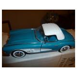 1960 Chevy Corvette Franklin Mint Die Cast Model