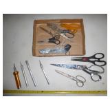 Scissors - Shears - Exacto Knives - Etc