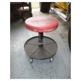 Craftsman Rolling Shop Stool with Parts Tray